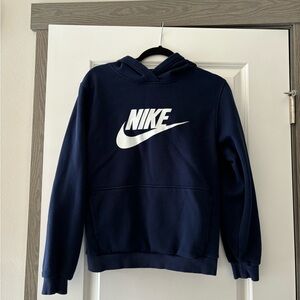 Boys Nike Navy Blue hoodie